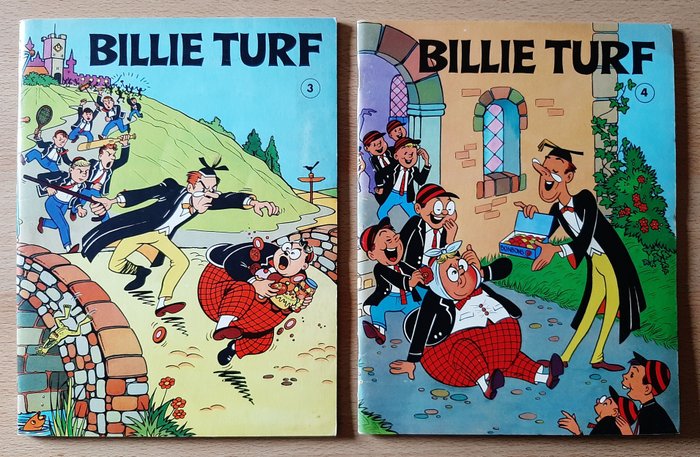 Billie Turf 1 t/m 10 - 10 Album - Første udgave - 1963/1973