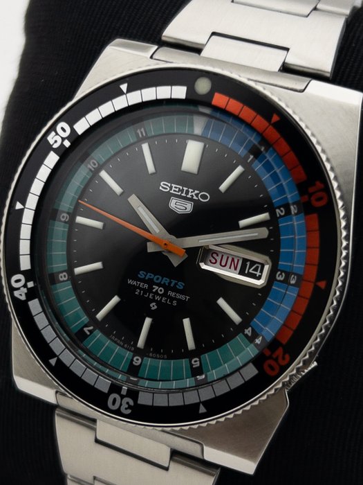 Seiko - Regatta Automatic Rally Sport - Ingen mindstepris - 6119-6053 - Mænd - 1970-1979