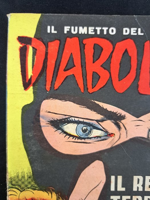 Diabolik n. 1 - Il Re del Terrore - 1 Comic - Genoptryk - 1964