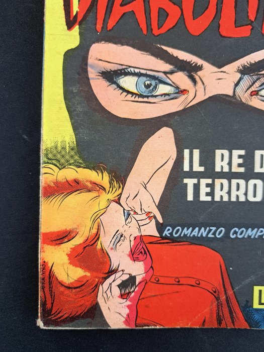 Diabolik n. 1 - Il Re del Terrore - 1 Comic - Genoptryk - 1964