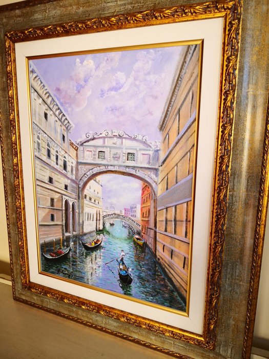 Giuseppe Luongo (1948) - Venezia, Ponte dei Sospiri