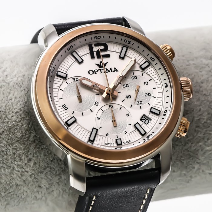 Optima - Swiss Chronograph - OSC399-SRL-1 - Ingen mindstepris - Mænd - 2011-nu