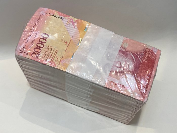 Venezuela. - 1000 x 20 000 Bolívares - 2017 - Pick 99c  (Ingen mindstepris)