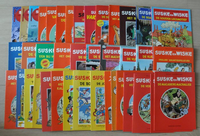 Suske en Wiske - 40 Comic collection - Flere udgaver - 1977/2014