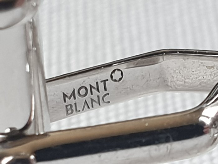 Montblanc - Manchetknapper Sølv