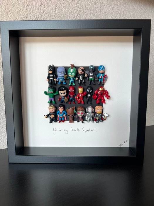 ISV Art - Framed Art - Marvel  DC - You’re my favorite superhero!