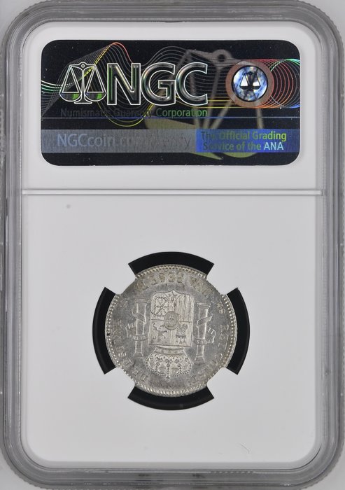 Spanien. Alfonso XIII (1886-1931). 1 Peseta 1900 (00) SMV Madrid - in slab NGC MS 61  (Ingen mindstepris)