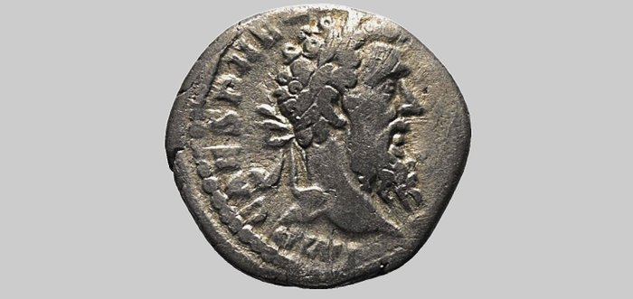 Romarriket. Pertinax (AD 193). Denarius Rome - Laetitia - Rare