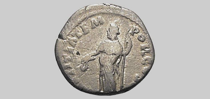 Romarriket. Pertinax (AD 193). Denarius Rome - Laetitia - Rare