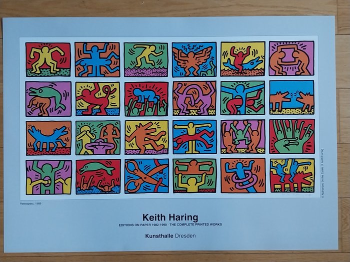 Keith Haring (after) - Retrospect 1989 - Kunsthalle Dresden