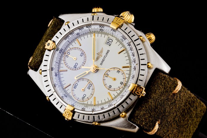 Breitling - Chronomat Gold/Steel Chronograph Automatic - Ingen mindstepris - 81.950 - Mænd - 1990-1999