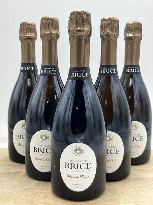 Brice, Blanc de Noirs Grand Cru Bouzy - Champagne Grand Cru - 6 Flasker (0,75 L)