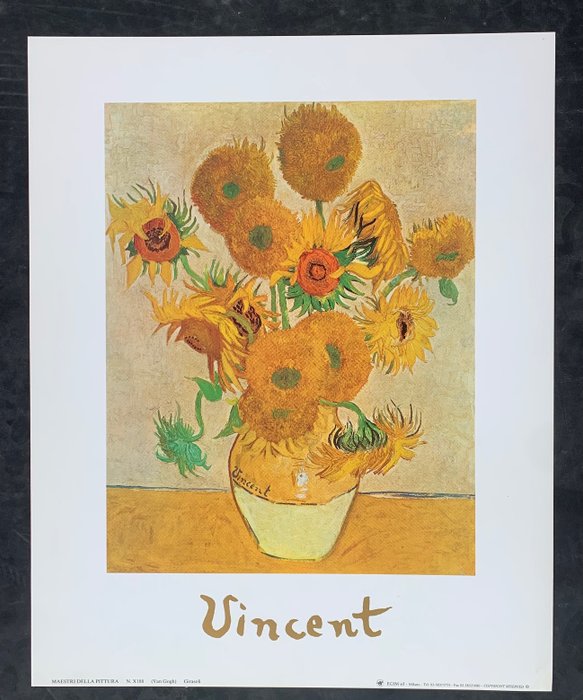 Vincent van Gogh - Sunflowers 1888 - Artprint - 30 x 24 cm