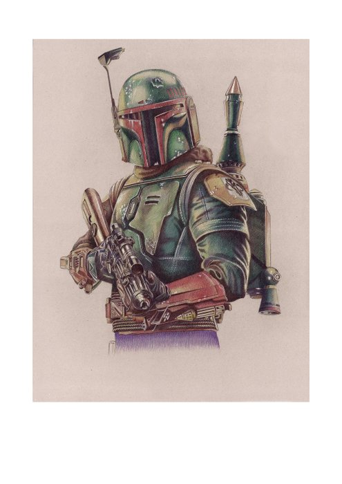 Miguel Ángel Alfaro Rey - Star Wars - Lithography Set of 5 - limited edition - New A4 - with Coa