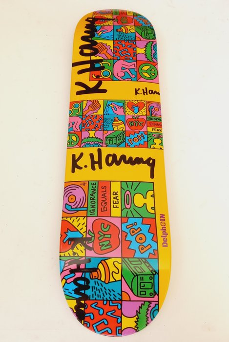 Delph@IN (XXI) - Skateboard ¬ Keith HARING Pop Show