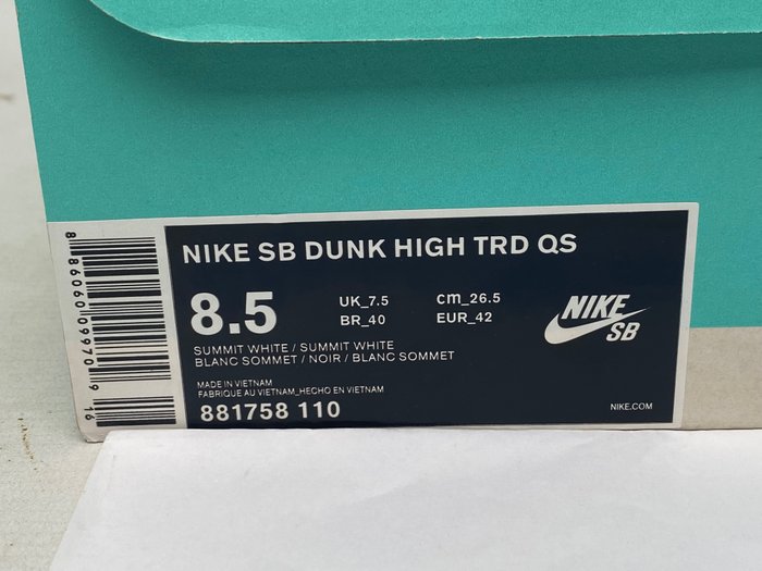 Nike SB - Dunk High SB - Sneakers - Størelse: 42 (EU/IT) / 8 (UK) / 9 (US)