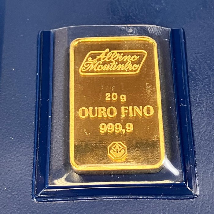 20 gram - Guld 999 - Albino Moutinho - Med certifikat