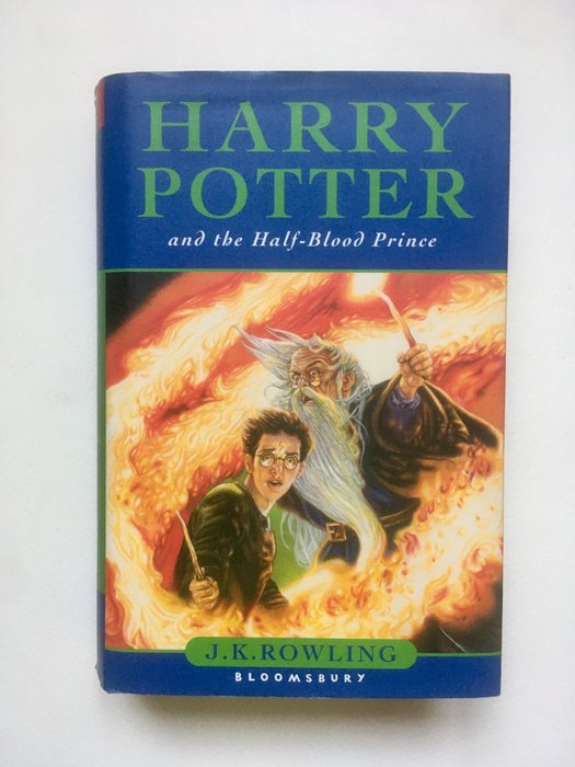 JK Rowling - Misprint  Harry Potter and the half-blood prince + 3 - 2005