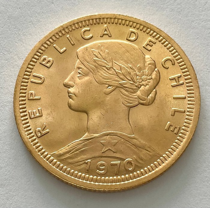 Chile. 100 Pesos 1970