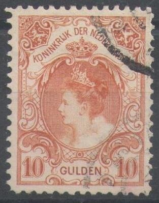 Holland 1905 - Dronning Wilhelmina 'Pelskrave' - NVPH 80