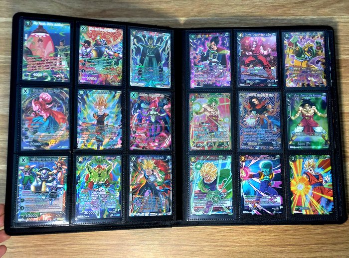 Bandai - Dragon Ball Super card Game Mixed collection - Lot 90 Foil Cards - With SR  SPR cards