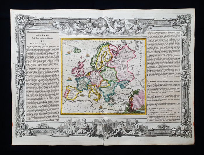 Europa - Det europæiske imperium / Middelhavsområdet / Europa; Desnos / Brion De la Tour - L'Europe - 1761-1780