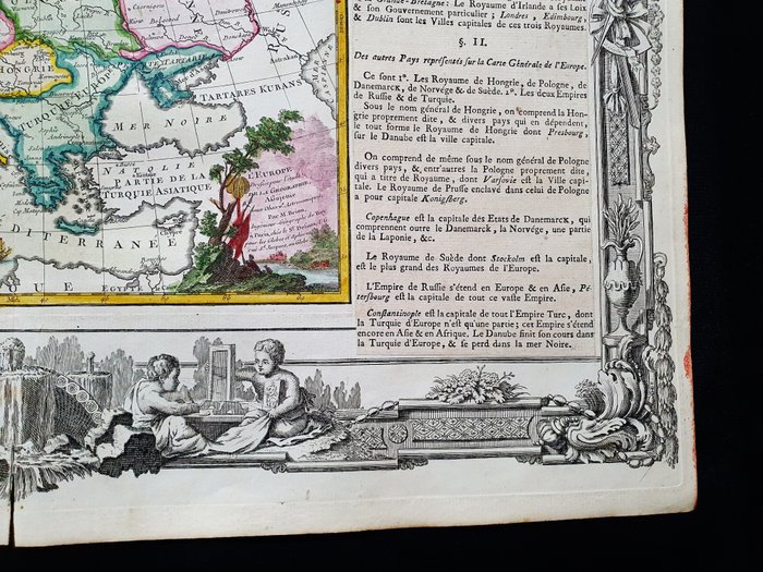 Europa - Det europæiske imperium / Middelhavsområdet / Europa; Desnos / Brion De la Tour - L'Europe - 1761-1780