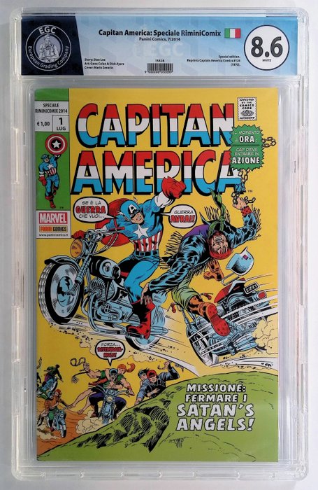 Capitan America - EGC graded 8.6 - 1 Graded comic - 2014