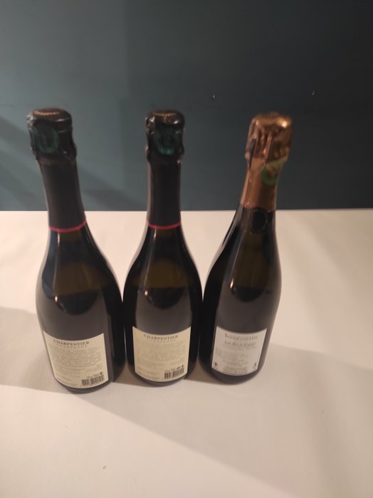 Coulon, Charpentier, Les hauts Partas chouilly 2017 brut nature, brut vérité, blanc de blancs - Champagne - 3 Flaske (0,75L)