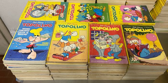 Topolino 1101/1200 - Sequenza completa - 100 Comic - Første udgave - 1977/1979