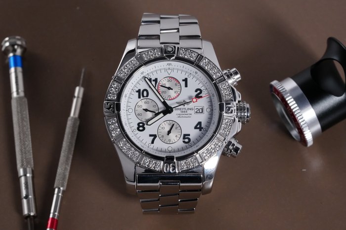 Breitling - Super Avenger Chronograph - A13370 - Mænd - 2011-nu