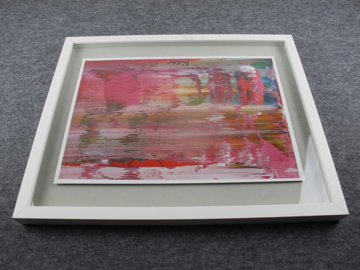 Gerhard Richter (1932) - Richter 858. Eight Abstract Pictures.  signiert