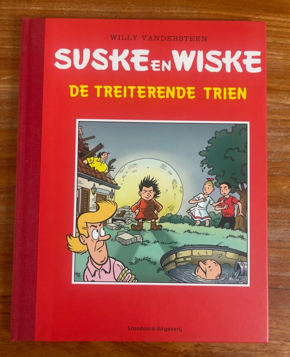 Suske en Wiske - De treiterende trien  + opdracht tekening Barabas - 1 Comic - Begrænset udgave - 2008