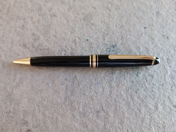 Montblanc - Bolígrafo Montblanc Meisterstuck de resina negra. - Pen