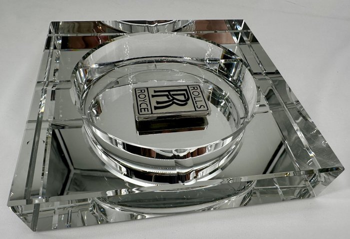 Rolls-Royce Ashtray - Askebæger - Krystal