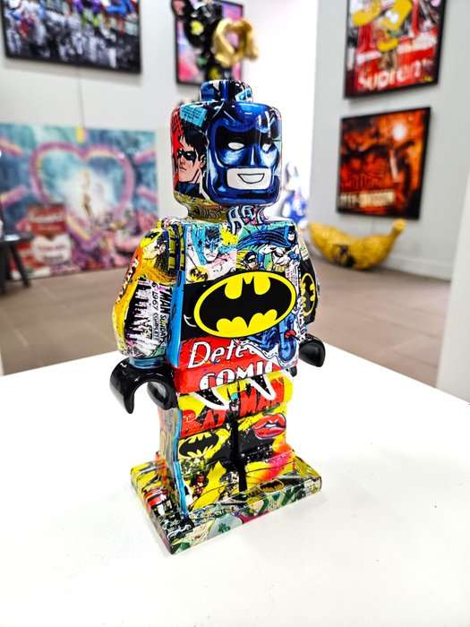 Patryk Konrad - Patryk Konrad - Lego inspired Batman Vs. Superman sculpture - limited edition