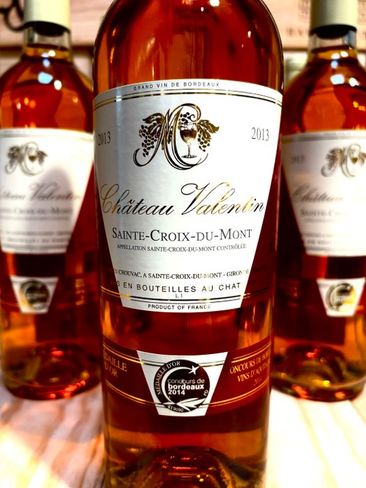 2013 Château Valentin - Sainte-Croix-du-Mont - 12 Flasker (0,75 L)