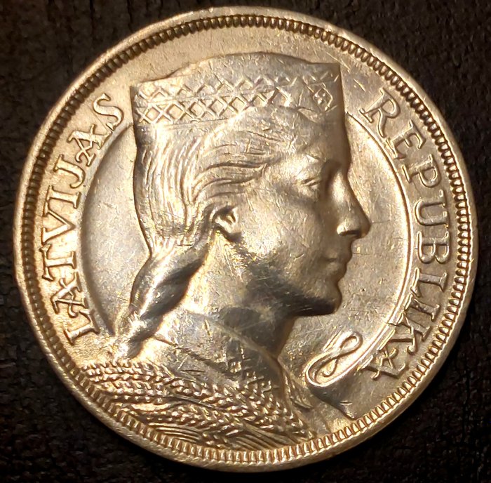 Litauen. 5 Lati 1931  (Ingen mindstepris)