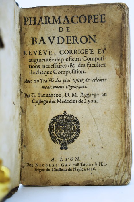 G Sauvageon - Pharmacopée de Bauderon - 1656