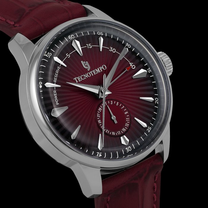 Tecnotempo - "Power Reserve" - Limited Edition - Red Dial - Ingen mindstepris - TT.50.PWR - Mænd - 2011-nu