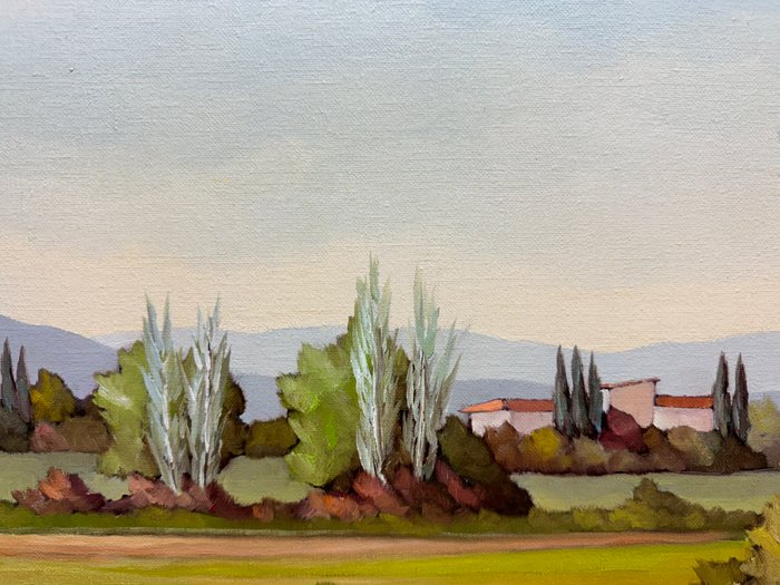 Renato Cappelli (1931-2015) - Paesaggio Toscano