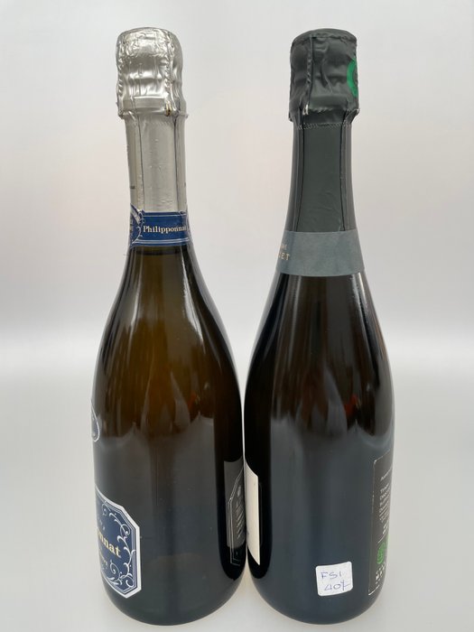 Charlot Perè et Fils, Philipponnat, Royale Réserve Non Dosé 2007  Shaman 13 - Champagne Grand Cru - 2 Flasker (0,75 L)