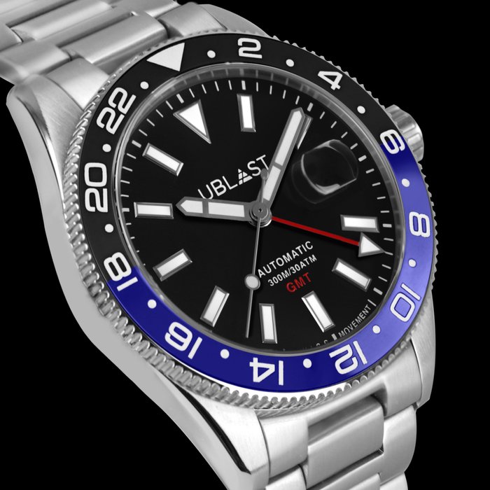 Ublast - Royal GMT Professional - UBRG44BBK - Mænd - Ny