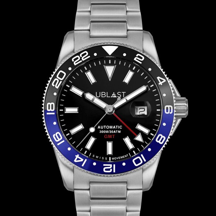 Ublast - Royal GMT Professional - UBRG44BBK - Mænd - Ny