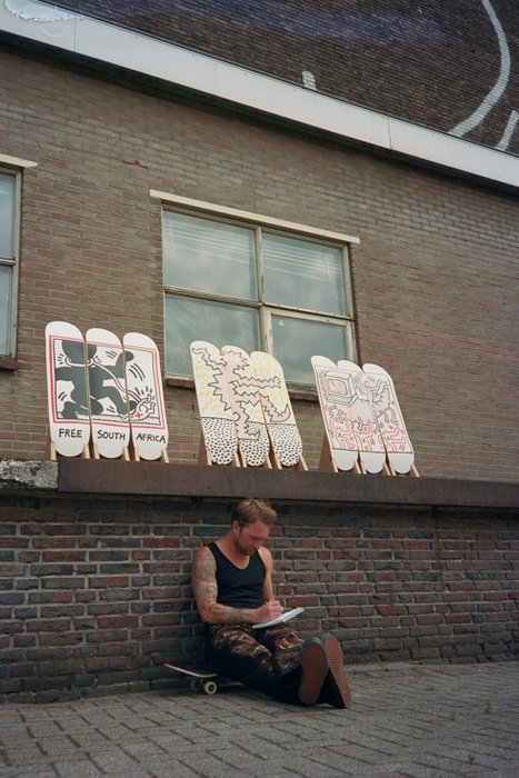 Keith Haring x The Skateroom - Free South Africa