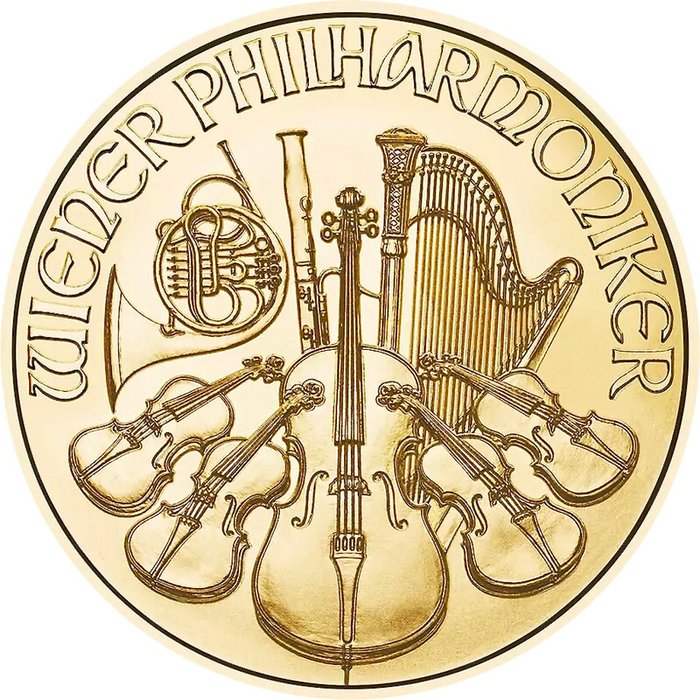 1 Troy Ounce - Guld 999 - 2024 - Vienna Philharmonic fine gold