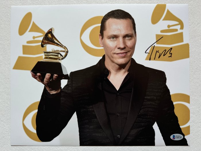 Tiesto - Photo - Certifikat Håndunderskrevet