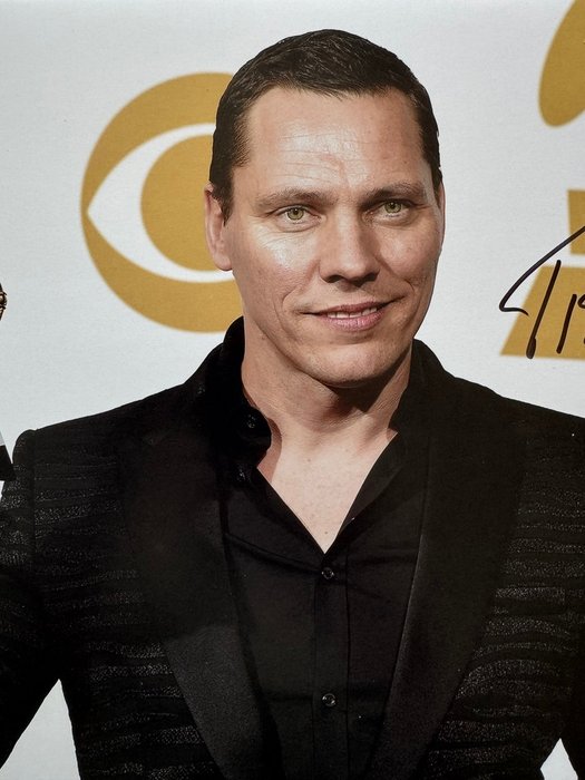 Tiesto - Photo - Certifikat Håndunderskrevet