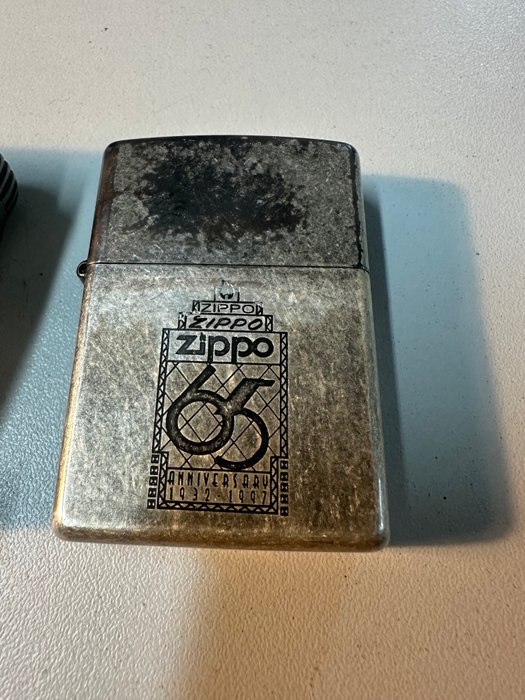 Zippo - 65 years - Lighter - Stål -  (2)