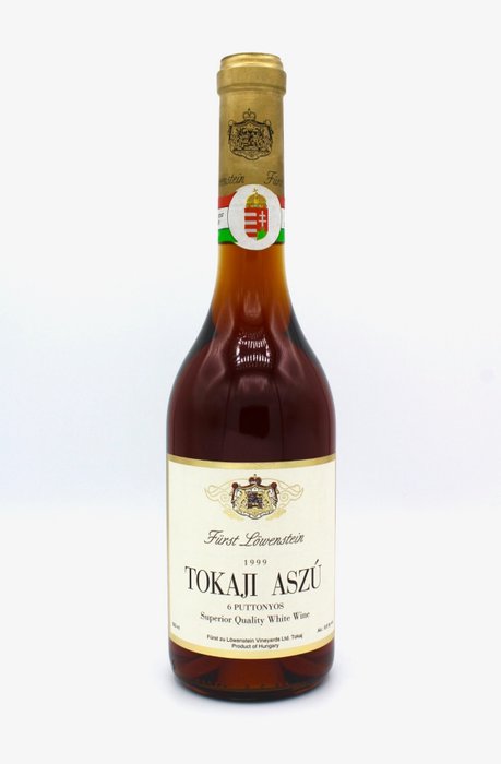 1999 Fürst Löwenstein - Tokaji Aszu - Tokaj 6 Puttonyos - 6 Jennies (0,5 L)